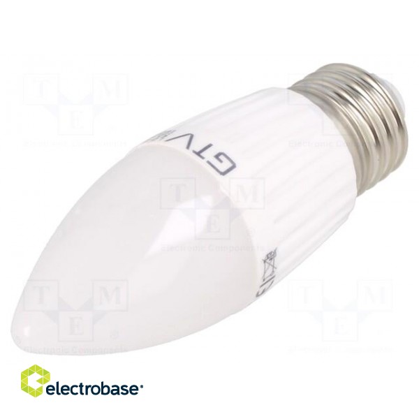 LED lamp | neutral white | E27 | 230VAC | 1000lm | 10W | 160° | 4000K