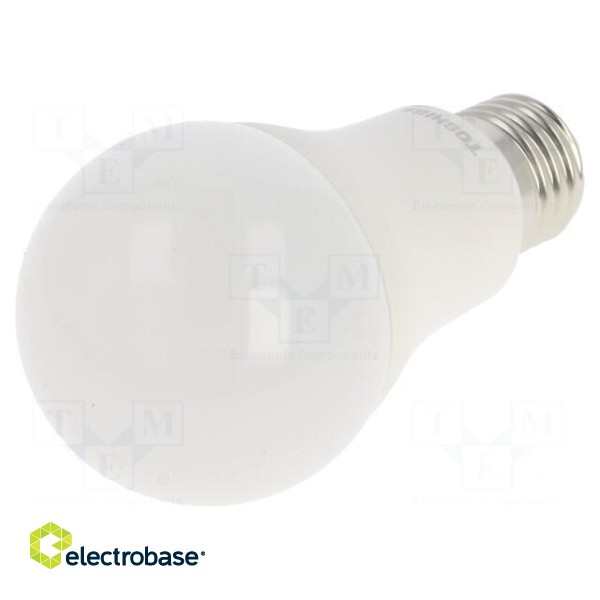 LED lamp | neutral white | E27 | 230VAC | 1055lm | 11W | 180° | 4000K paveikslėlis 1
