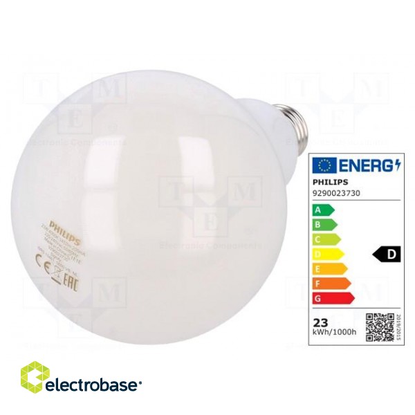 LED lamp | neutral white | E27 | 230VAC | 3452lm | P: 23W | 4000K image 1