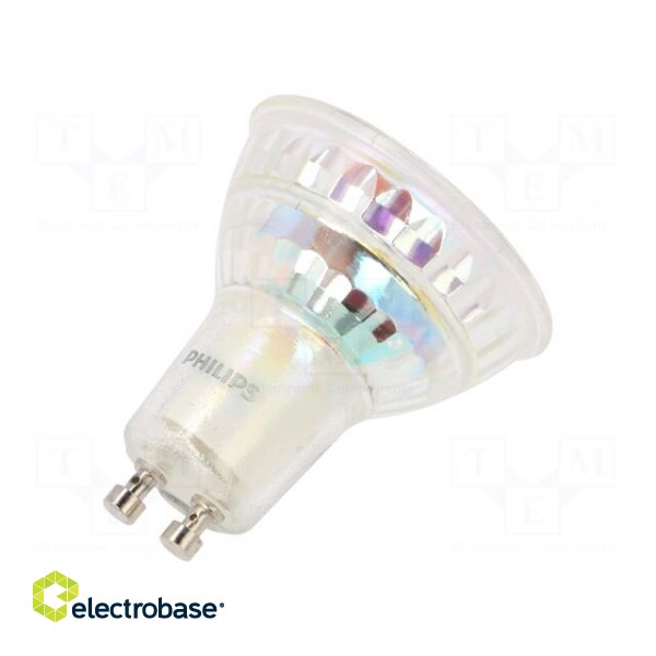 LED lamp | neutral white | GU10 | 230VAC | 230lm | P: 2.7W | 36° | 4000K paveikslėlis 2