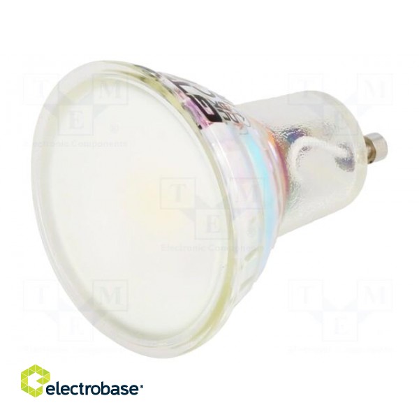 LED lamp | neutral white | GU10 | 230VAC | 270lm | 3W | 110° | 3600K