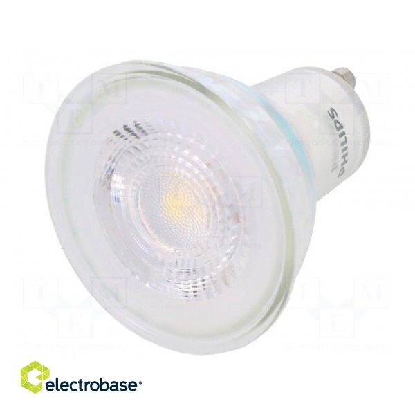 LED lamp | neutral white | GU10 | 230VAC | 390lm | P: 4.6W | 36° | 4000K image 1