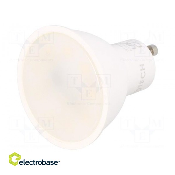LED lamp | neutral white | GU10 | 230VAC | 410lm | 4.9W | 120° | 4000K
