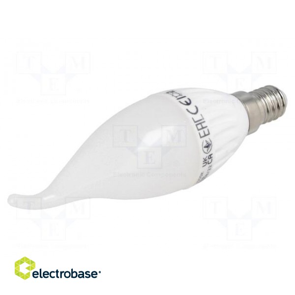 LED lamp | warm white | E14 | 230VAC | 1000lm | 10W | 160° | 3000K