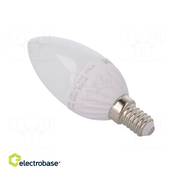 LED lamp | warm white | E14 | 230VAC | 320lm | 4W | 220° | 2700K image 4
