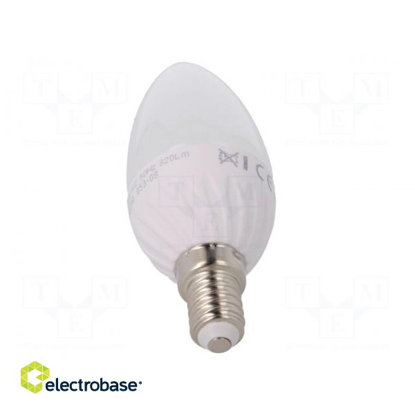 LED lamp | warm white | E14 | 230VAC | 320lm | 4W | 220° | 2700K image 5