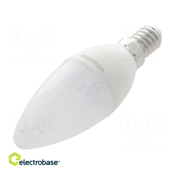 LED lamp | warm white | E14 | 230VAC | 470lm | 5W | 240° | 3000K | CRImin: 80 paveikslėlis 1