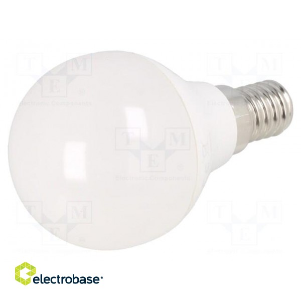 LED lamp | warm white | E14 | 230VAC | 5W | 200° | 3000K | 3pcs.