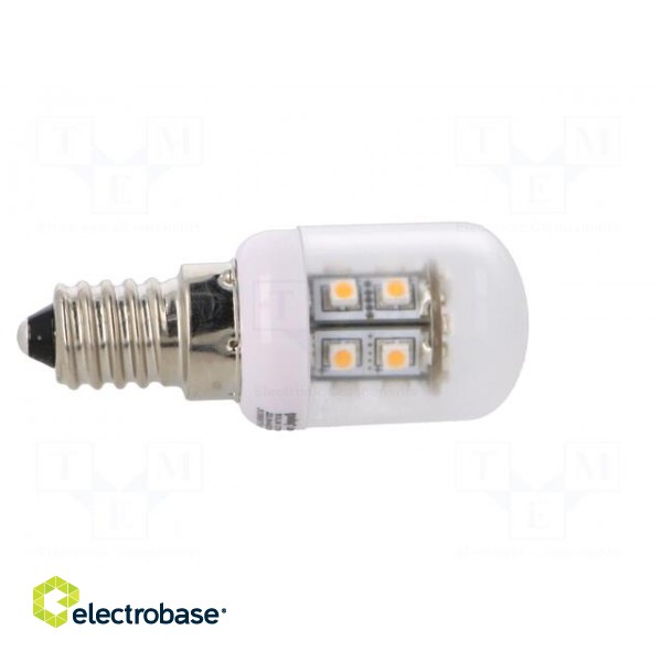 LED lamp | warm white | E14 | 230VAC | 80lm | 1.2W | 300° | 2700K paveikslėlis 9