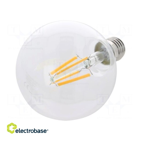 LED lamp | warm white | E27 | 230VAC | 1055lm | 8.5W | 270° | 2700K image 1