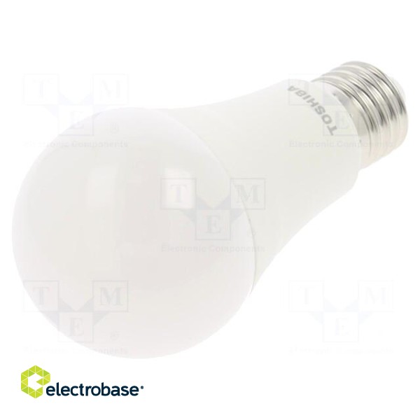 LED lamp | warm white | E27 | 230VAC | 1521lm | 15W | 180° | 3000K paveikslėlis 1