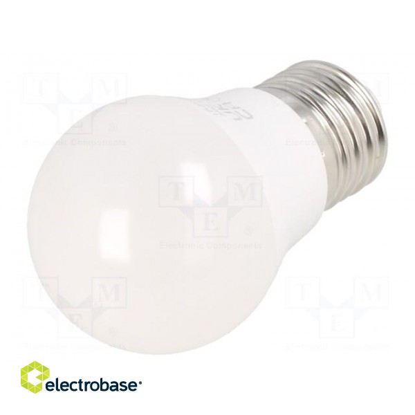 LED lamp | warm white | E27 | 230VAC | 255lm | 3W | 160° | 3000K