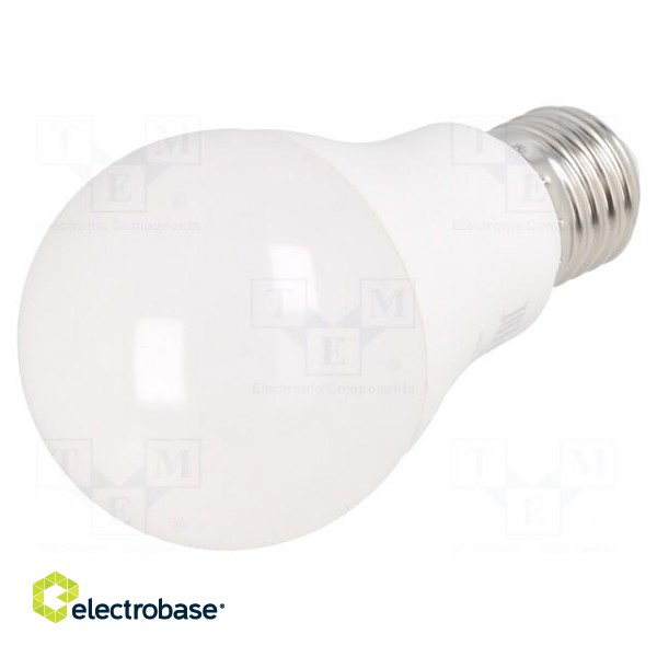 LED lamp | warm white | E27 | 230VAC | 940lm | 10W | 200° | 3000K