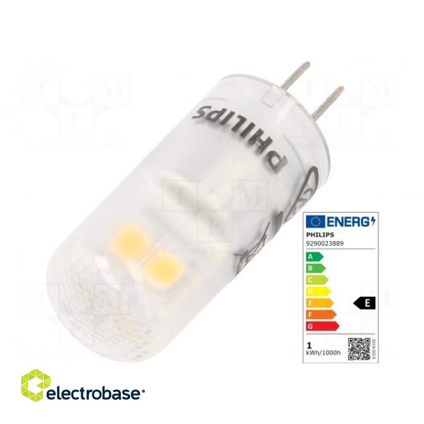 LED lamp | warm white | G4 | 12VAC | 120lm | P: 1W | 300° | 3000K | CRImin: 80 фото 1
