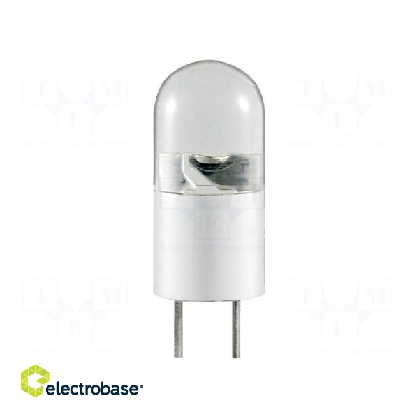 LED lamp | cool white | G4 | 12VDC | 12VAC | 10lm | 0.3W | 120° | 6400K