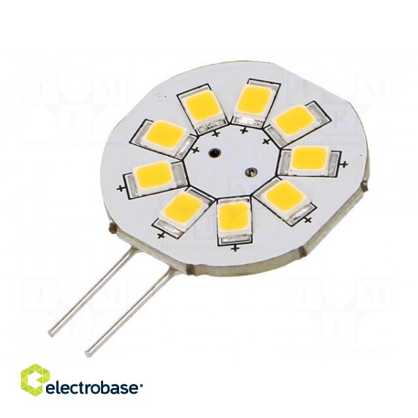 LED lamp | warm white | G4 | 12VDC | 12VAC | 120lm | 1.5W | 140° | 2800K фото 1