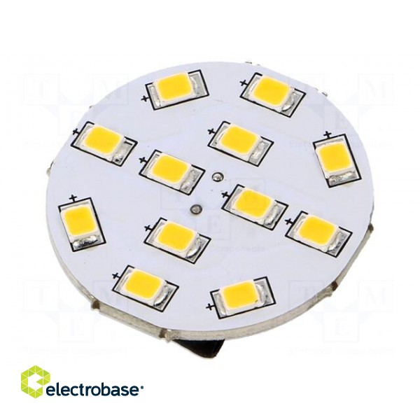 LED lamp | warm white | G4 | 12VDC | 12VAC | 170lm | 2W | 140° | 2800K paveikslėlis 1