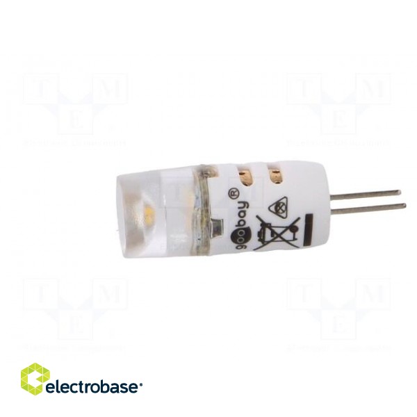 LED lamp | warm white | G4 | 12VDC | 12VAC | 90lm | 1.2W | 300° | 2700K image 5