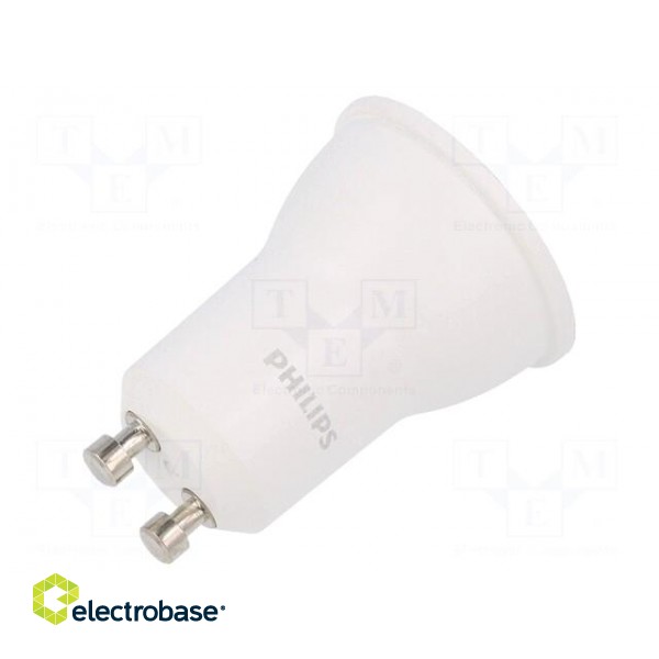 LED lamp | warm white | GU10 | 230VAC | 240lm | P: 3.5W | 36° | 2700K фото 3