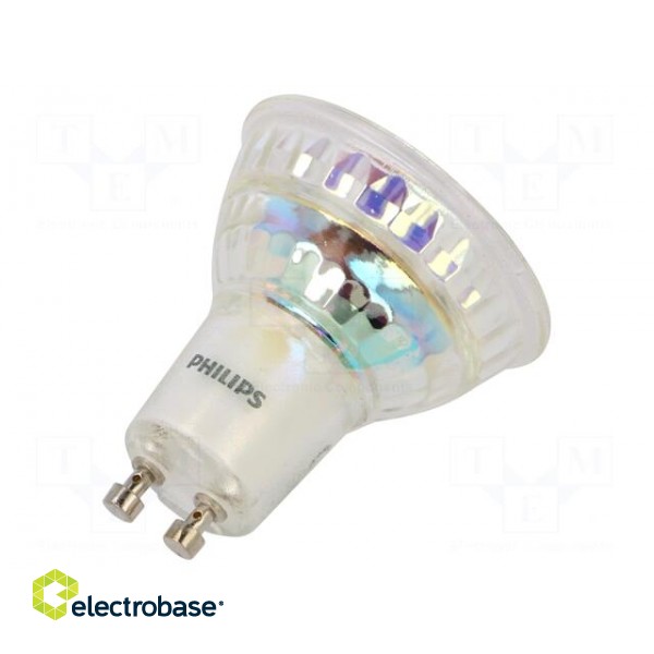 LED lamp | warm white | GU10 | 230VAC | 265lm | P: 3.5W | 36° | 3000K фото 2