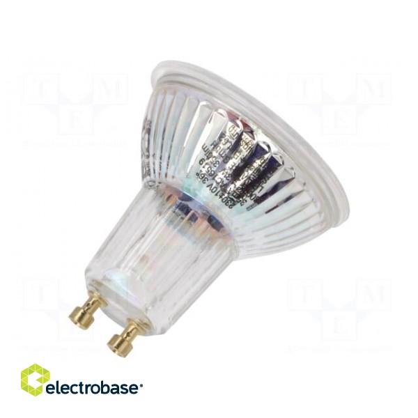 LED lamp | warm white | GU10 | 230VAC | 350lm | P: 4.3W | 36° | 3000K paveikslėlis 2