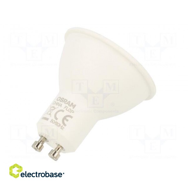 LED lamp | warm white | GU10 | 230VAC | 350lm | P: 5W | 36° | 2700K image 2