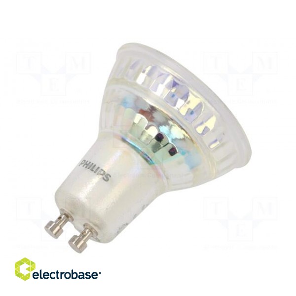 LED lamp | warm white | GU10 | 230VAC | 355lm | P: 4.6W | 36° | 2700K image 2