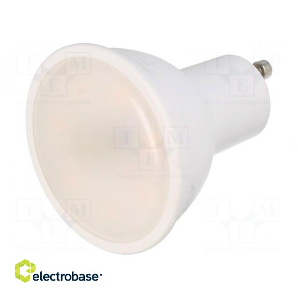 LED lamp | warm white | GU10 | 230VAC | 400lm | 5W | 120° | 3000K | 3pcs.