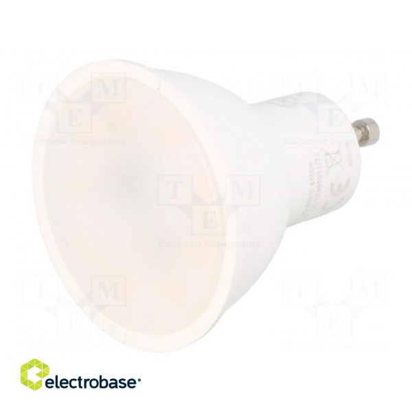 LED lamp | warm white | GU10 | 230VAC | 410lm | 4.9W | 120° | 3000K