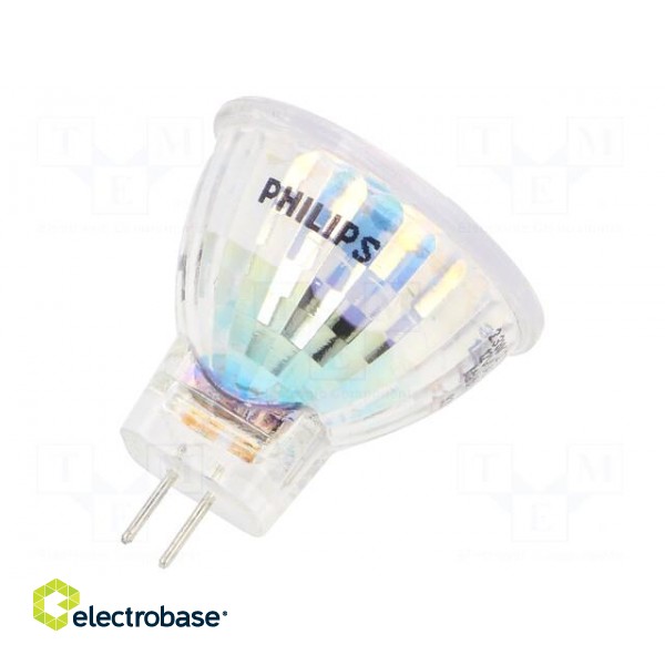 LED lamp | warm white | GU4 | 12VAC | 184lm | P: 2.3W | 36° | 2700K paveikslėlis 2