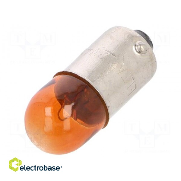 Filament lamp: automotive | BA9S | orange | 12V | 4W | VISIONPRO