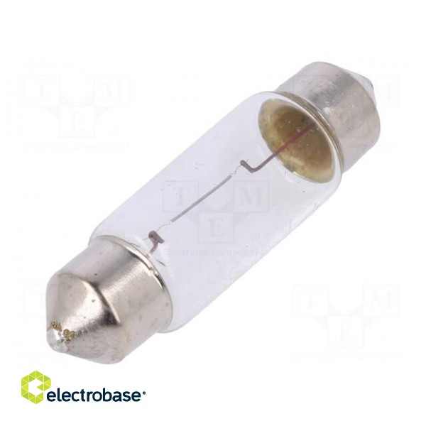 Filament lamp: automotive | SV8,5s | transparent | 12V | 5W | LLB