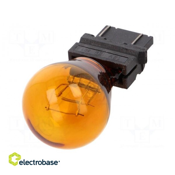 Filament lamp: automotive | W2,5x16q | orange | 12V | 27/7W | VISIONPRO