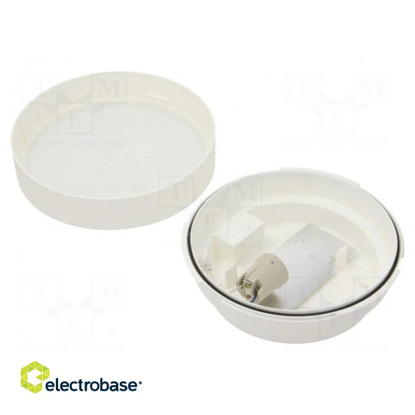 Lamp: lighting fixture | DIONE | polycarbonate | E27 | IP65 | Ø: 248mm image 3