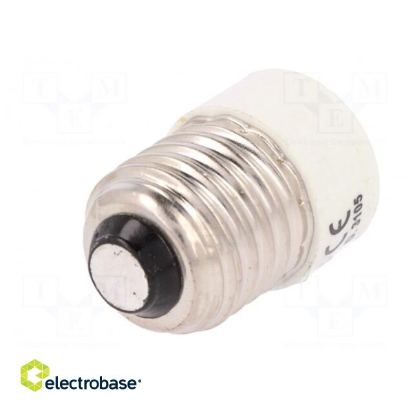 Lampholder: adapter | Body: white | Ø: 24mm | L: 42mm | for lamp image 6