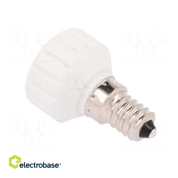Lampholder: adapter | Body: white | Ø: 34mm | L: 54mm | for lamp image 4