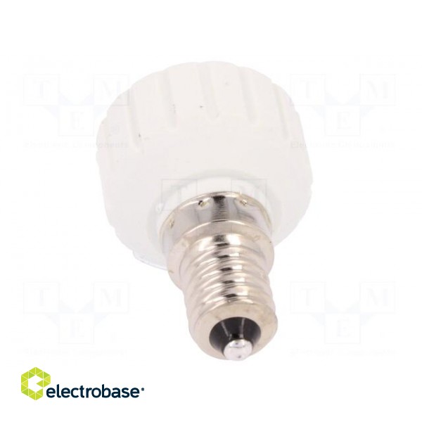 Lampholder: adapter | Body: white | Ø: 34mm | L: 54mm | for lamp image 5