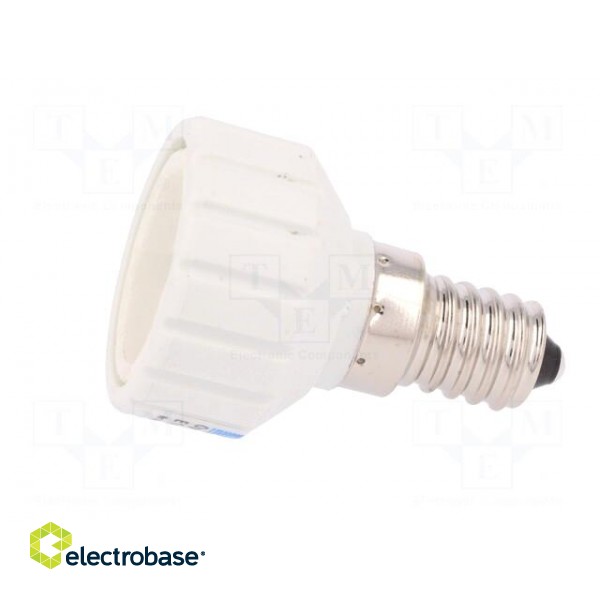 Lampholder: adapter | Body: white | Ø: 34mm | L: 54mm | for lamp image 3
