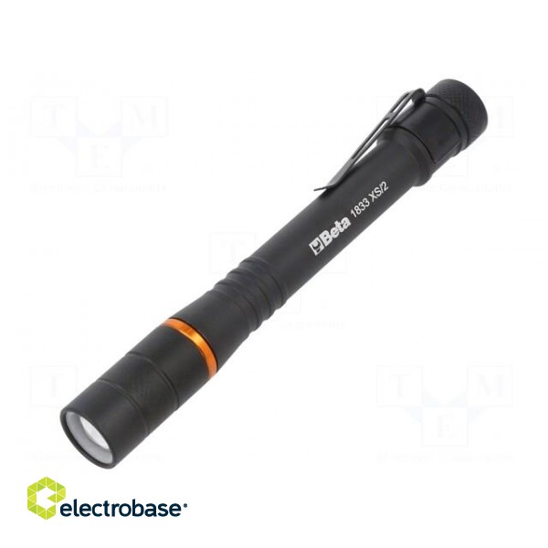 Torch: LED | 133mm | 200lm | black | IP66