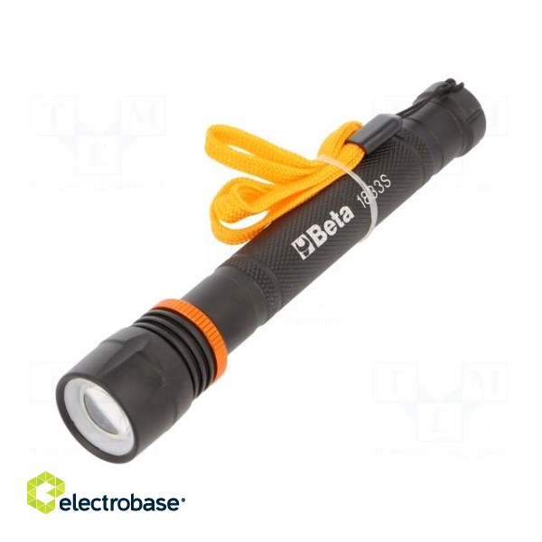 Torch: LED | 150mm | 500lm | black | IP66