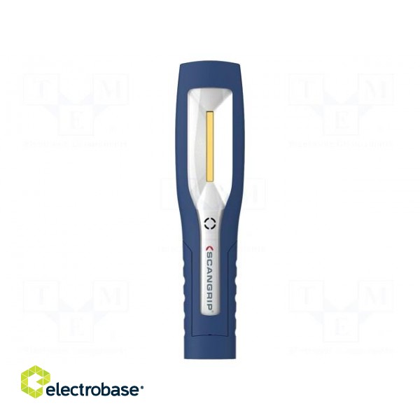 Torch: LED | 15h | L: 261mm | 60lm,600lm | IP54 | 6000K | -10÷40°C | W: 62mm