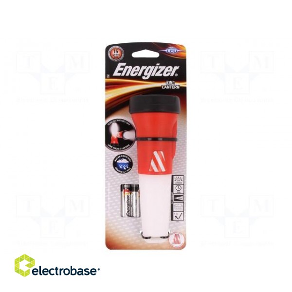 Torch: LED | 35h | 55lm | Colour: red image 1