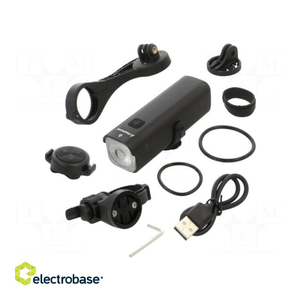 Torch: LED bike torch | 1.5h | 200lm,400lm,1000lm | IPX6 | HighLine