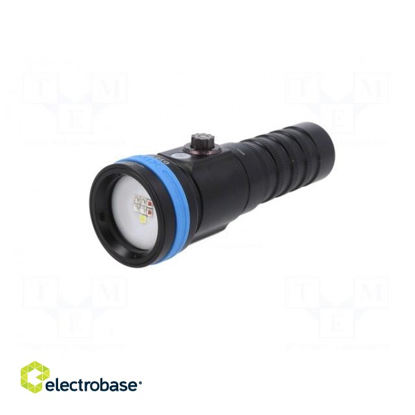Torch: LED diving | L: 146mm | 400lm,800lm,1600lm | Ø: 46mm | IPX8 image 2