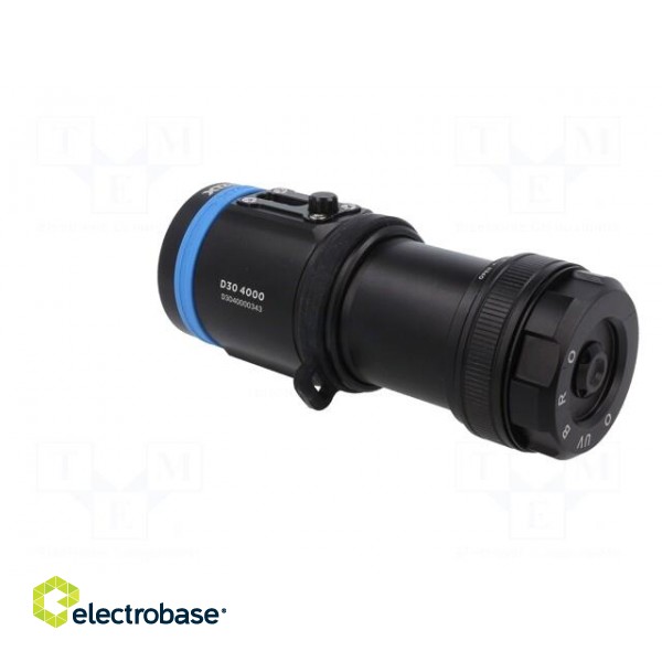 Torch: LED diving | L: 149.8mm | 1000lm,2000lm,4000lm | Ø: 59mm | IPX8 image 5