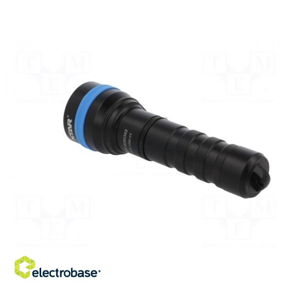 Torch: LED diving | L: 152mm | 10/1600lm | Ø: 29÷45mm | IPX8 image 5