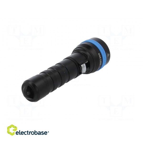 Torch: LED diving | L: 152mm | 10/1600lm | Ø: 29÷45mm | IPX8 image 7