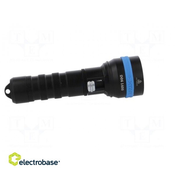 Torch: LED diving | L: 152mm | 10/1600lm | Ø: 29÷45mm | IPX8 image 8