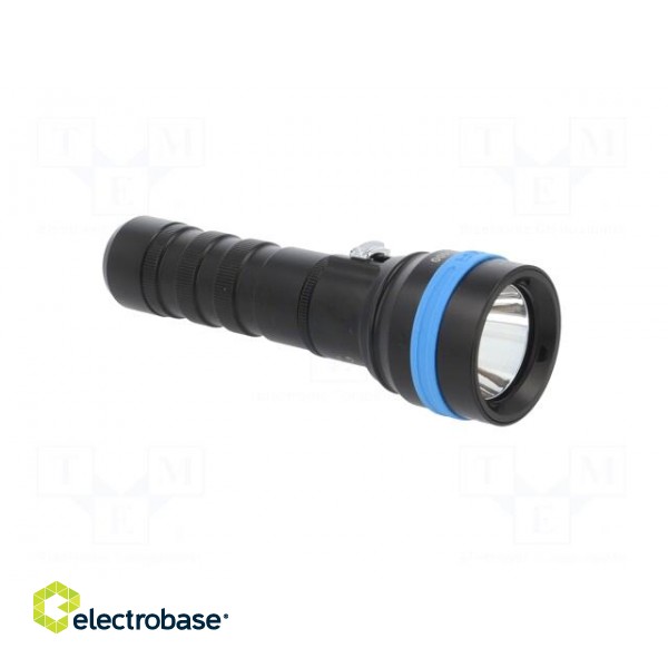 Torch: LED diving | L: 152mm | 10/1600lm | Ø: 29÷45mm | IPX8 image 9