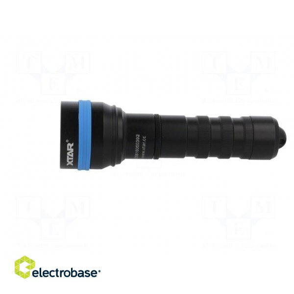 Torch: LED diving | L: 152mm | 10/1600lm | Ø: 29÷45mm | IPX8 image 4